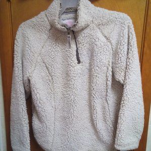 Cozy Sherpa 3/4 zip pullover